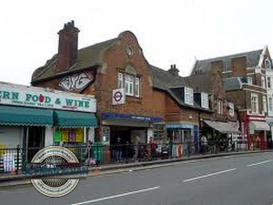 West Hampstead Station and Shops